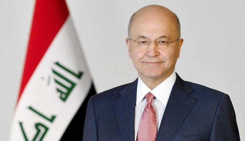 الرئيس العراقي يطالب جميع التيارات السياسية التزام التهدئة