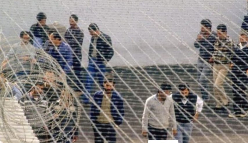 تحصن صدها اسیر فلسطینی در حیاط زندان‌های اسرائیل