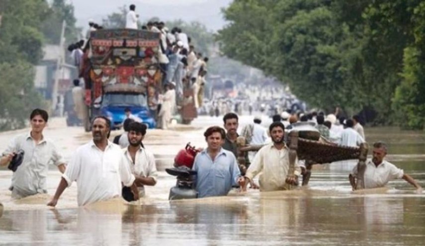 إرتفاع عدد ضحايا الفيضانات في باكستان بشكل مريب!
