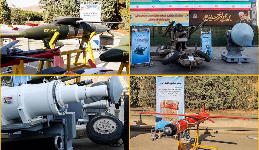 رونمایی از چهار دستاورد جدید وزارت دفاع/ از سلاح لیزری تا پهپاد کروز