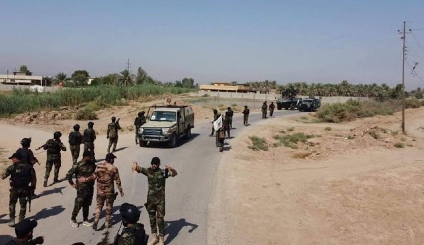 عملیات مشترک الحشدالشعبی و ارتش عراق در شمال بغداد