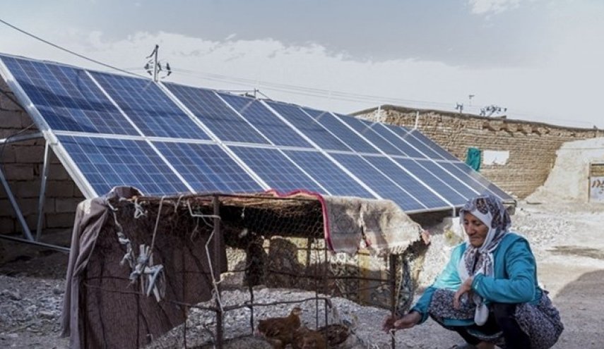 ايران.. تنفيذ مشروع انتاج الكهرباء من الطاقة الشمسية في منازل القرويين