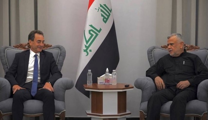 سفیر فرانسه در بغداد با «هادی العامری» دیدار کرد