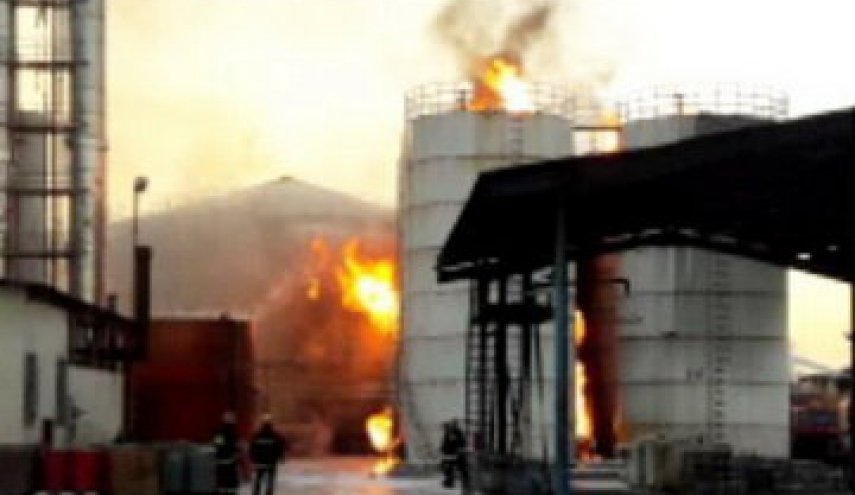 حريق حقل شادكان النفطي صباح اليوم تم بسبب تلاعب عناصر مجهولة