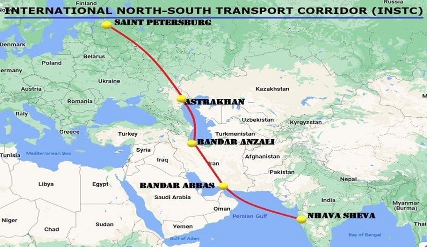 إيران تحقق رقما قياسيا جديدا في ترانزيت الحاويات عن طريق ممر 'شمال – جنوب'