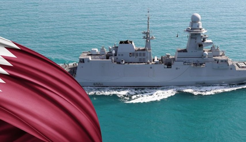 ارتش قطر به دو کشتی جنگی مجهز شد + تصاویر