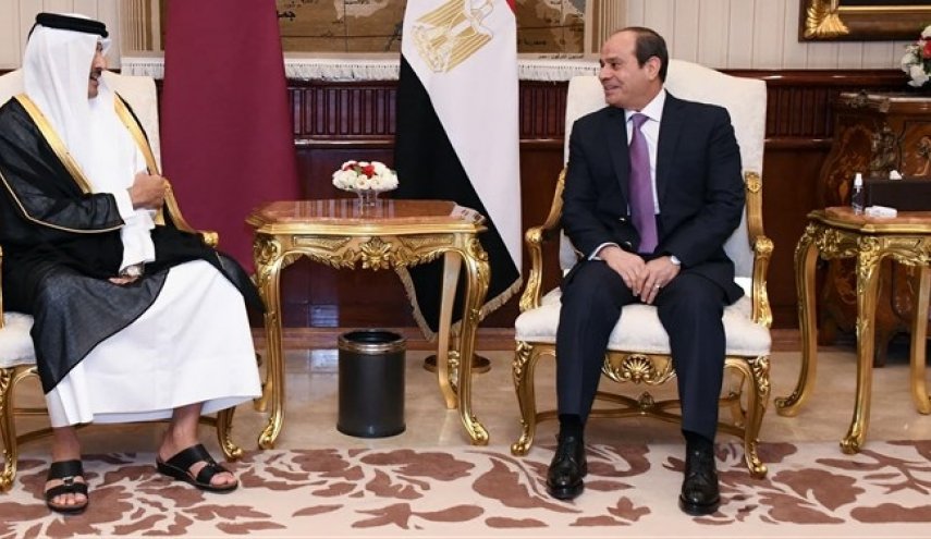 پس از 7 سال؛ رئیس‌جمهور مصر به قطر رفت