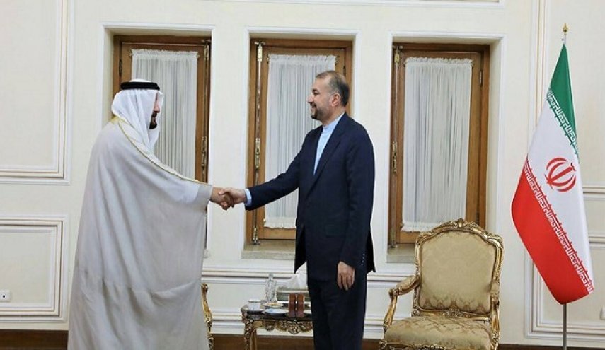 دیدار سفیر امارات در تهران با امیرعبداللهیان
