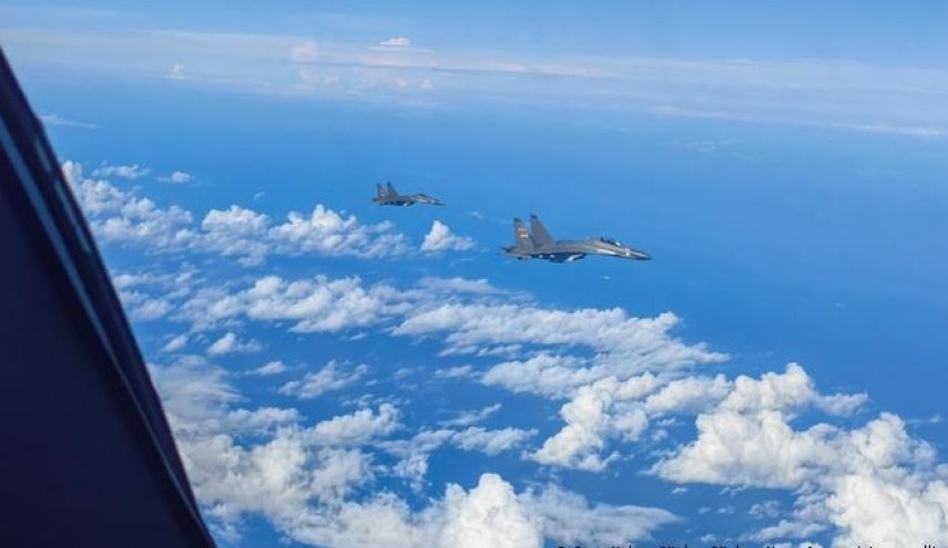 حضور 20 جنگنده و 5 کشتی چینی در اطراف تنگه تایوان