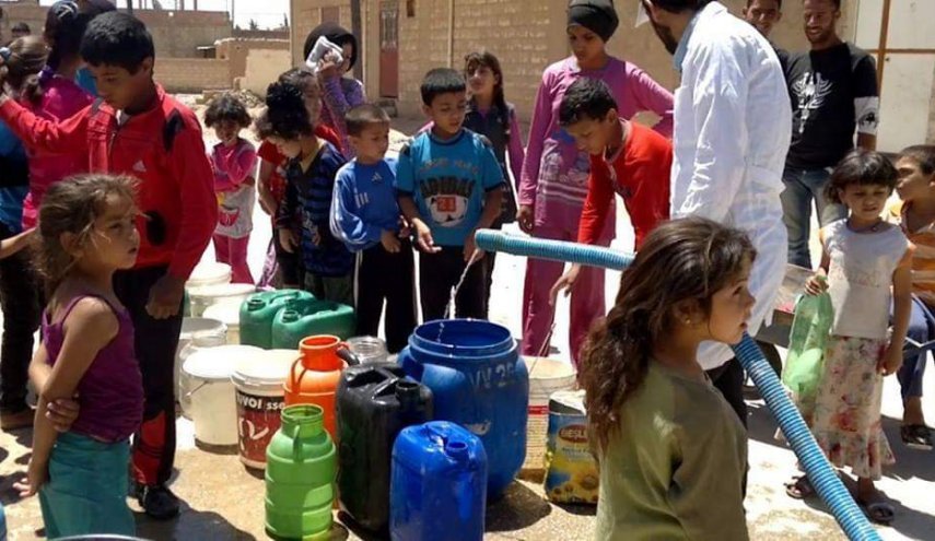 ادامه قطع آب الحسکه در سوریه توسط ارتش ترکیه  