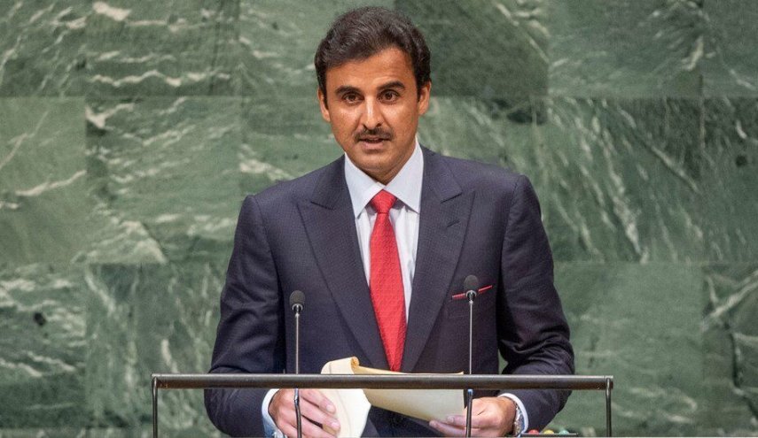 امیر قطر: شورای امنیت، اسرائیل را ملزم به پایان دادن اشغالگری کند