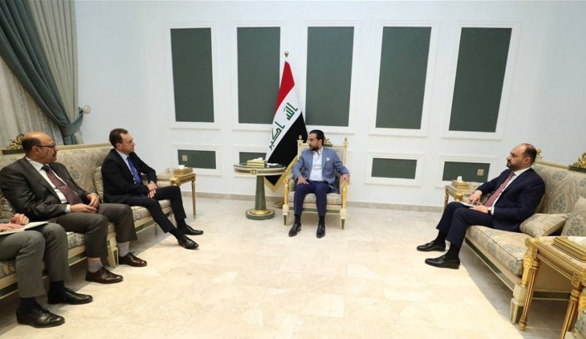 الحلبوسي والسفير الفرنسي يبحثان الأزمة السياسية في العراق