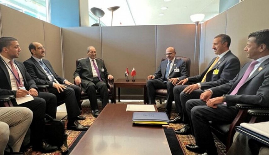 رایزنی وزیران خارجه سوریه و بحرین درباره تحولات کشورهای عربی

