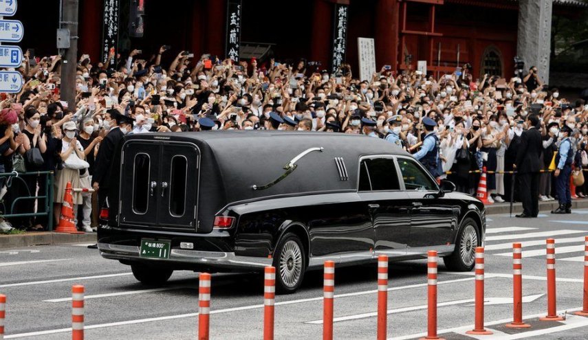 برگزاری مراسم تشییع جنازه شینزو آبه در ژاپن