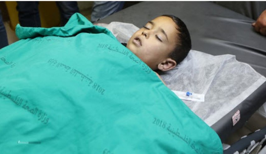 واکنش‌ها به شهادت کودکی که با وحشت آفرینی نظامیان صهیونیست قلبش از تپش بازماند