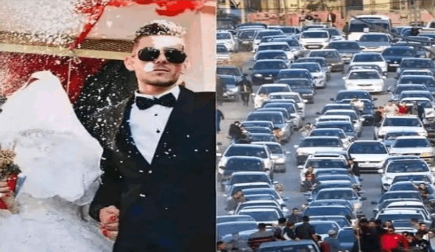 عريس جزائري فقير يزفه 3 آلاف شخص بـ400 سيارة فارهة.. ما قصته؟