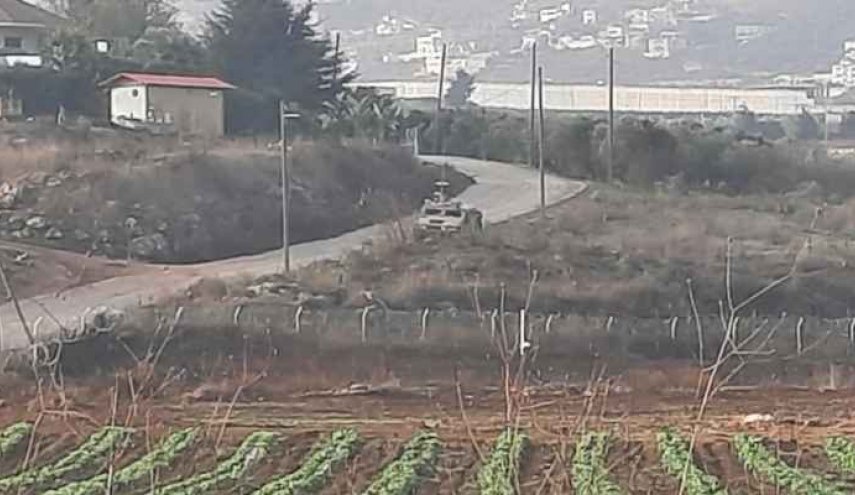 قوة صهيونية مشطت الطريق العسكري في جنوب لبنان