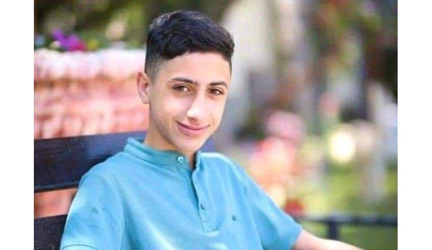 استشهاد الطفل عادل إبراهيم عادل داود برصاص الاحتلال في قلقيلية