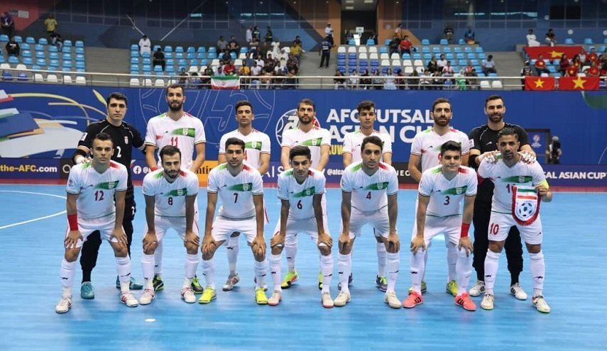 ايران تحرز المركز الثاني في بطولة آسيا لكرة القدم الخماسية
