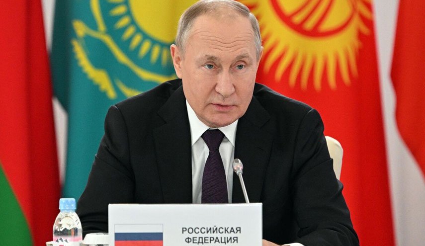 مؤتمر صحفي للرئيس الروسي فلاديمير بوتين في آستانا