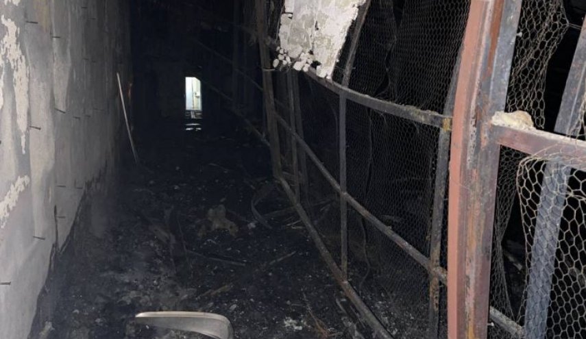 اربع وفيات و 61 مصابا في حريق سجن ايفين بطهران
