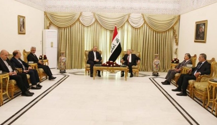 سفیر ایران در بغداد با رئیس‌جمهور جدید عراق دیدار کرد+عکس