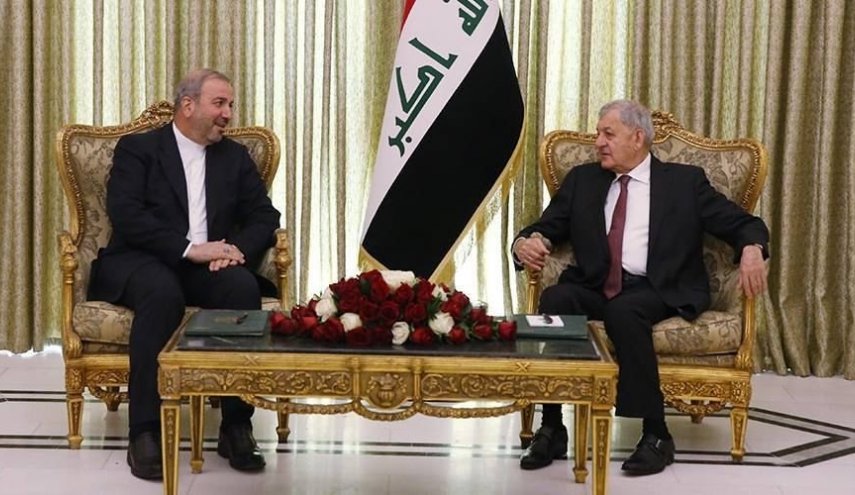 رییس‌ جمهور جدید عراق: نگاه ما به ایران به عنوان شریکی برای مصالح دو کشور است
