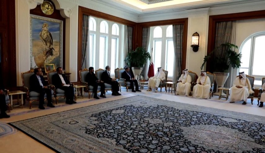 رضایی در دیدار با امیر قطر: محدودیتی برای افزایش روابط با قطر وجود ندارد