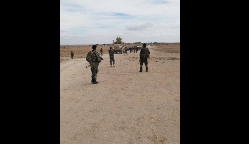 ارتش سوریه مانع عبور کاروان اشغالگران آمریکایی در حومه حسکه شد