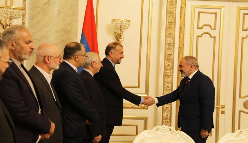 امیرعبداللهیان با نخست وزیر ارمنستان دیدار کرد