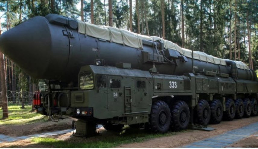 شلیک موشک قاره‌پیما در رزمایش اتمی روسیه+فیلم