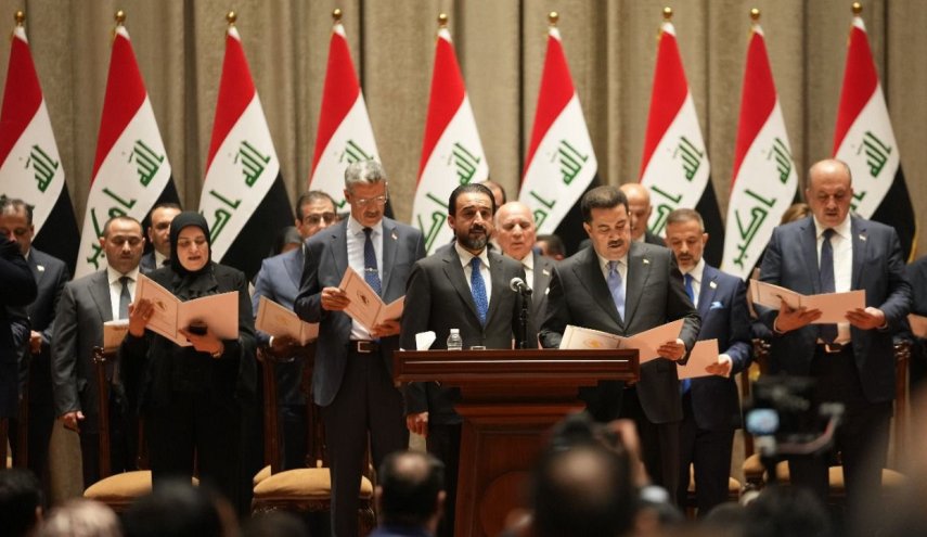 رسائل تهنئة عراقية اثر منح البرلمان الثقة لكابينة السوداني