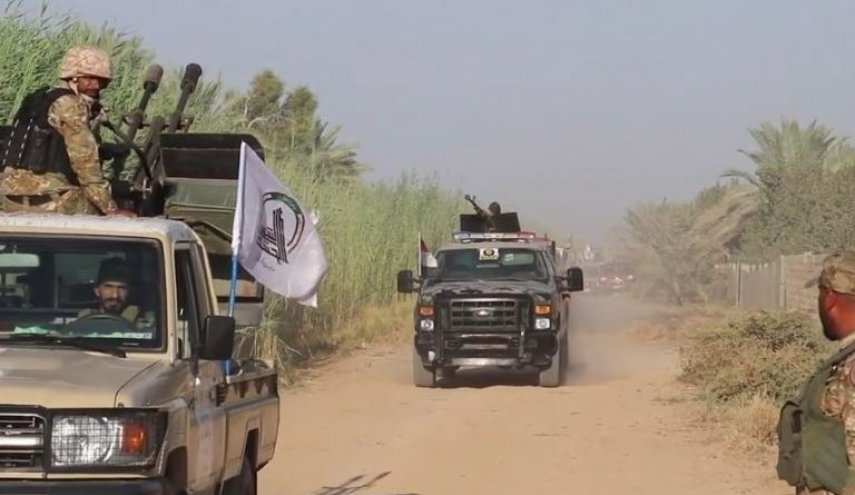 الحشد الشعبي ينفذ عملية أمنية في ساحل نهر ديالى الشمالي لتعقب خلايا داعش