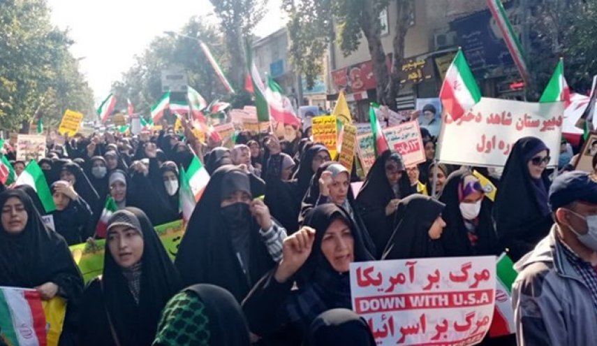 روایت رسانه آمریکایی از طنین شعارهای ضدآمریکا و اسرائیل در تهران
