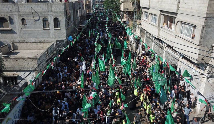 مسيرات حاشدة بغزة نصرة للقدس ودعما المقاومة بالضفة