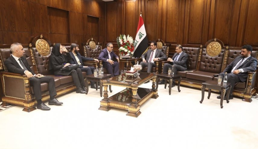 دیدار هیئت پارلمانی ایران با نایب رئیس اول مجلس عراق
