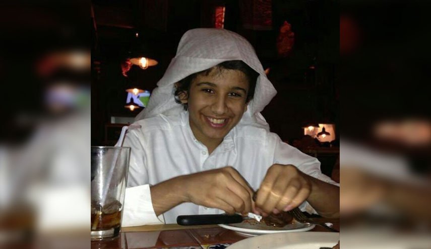 أين الطفل السعودي عبدالرحمن المديفر المسجون في زنازين آل سعود؟