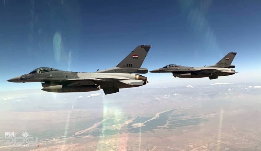 طائرات F16 عراقية تقتل 5 إرهابيين لـ'داعش' في صلاح الدين