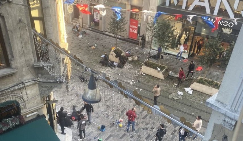 انفجار مهیب در مرکز استانبول/ 6 کشته و 81 زخمی
