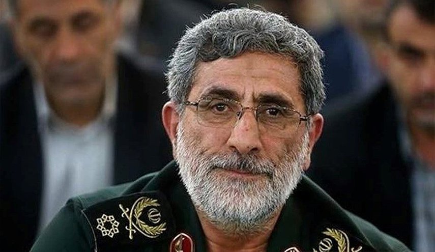  قائد فيلق القدس الجنرال إسماعيل قاآني يصل بغداد