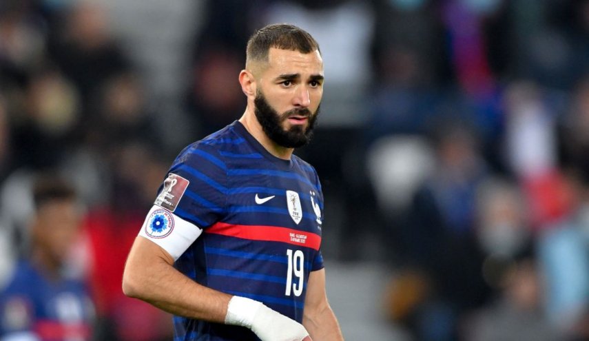 شوک به تیم ملی فرانسه ؛ «کریم بنزما» جام جهانی را از دست داد