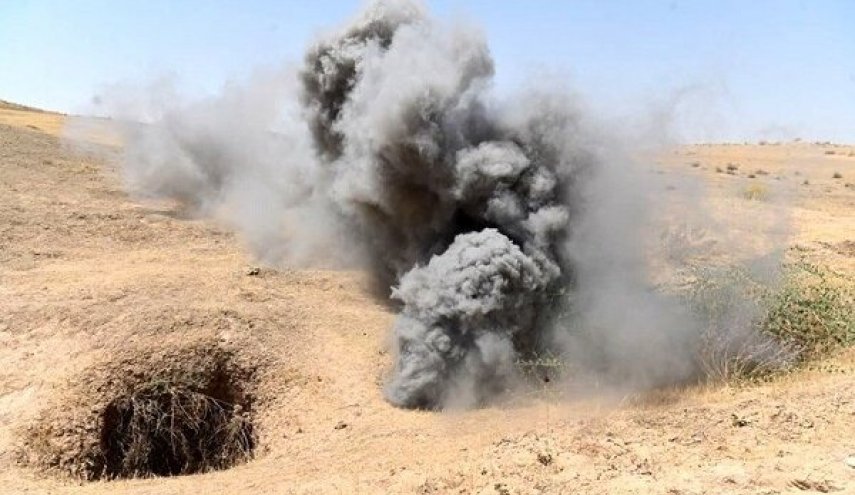 ارتش عراق ۴ مخفیگاه تروریست های داعش را در کرکوک منهدم کرد