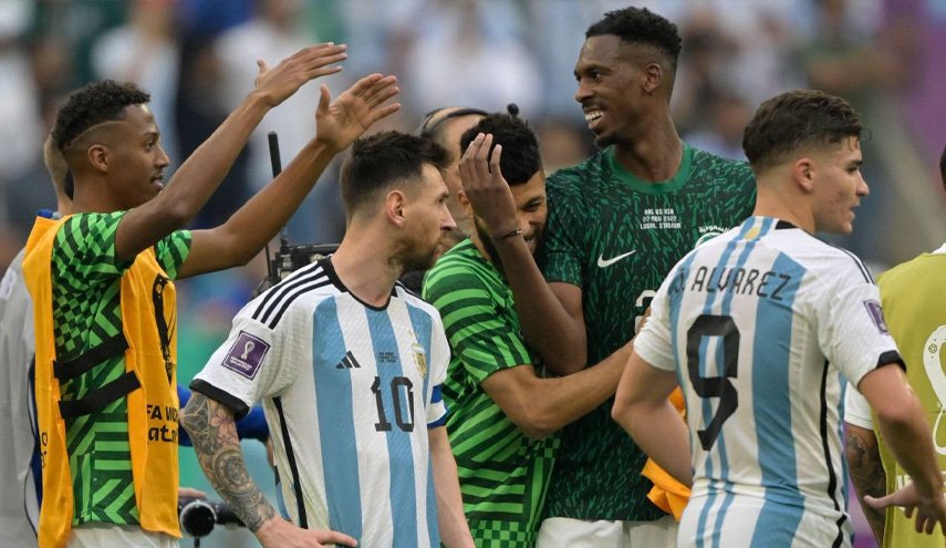 شکست آرژانتین مقابل عربستان