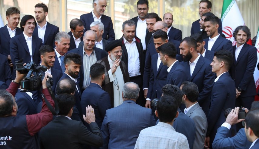 پیام تبریک رئیس‌جمهور به مناسبت پیروزی تیم ملی فوتبال ایران در جام جهانی