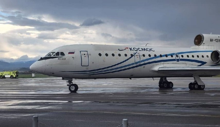 وصول أول طائرة روسية مدنية إلى سورية بعد انقطاع دام 12 عاماً