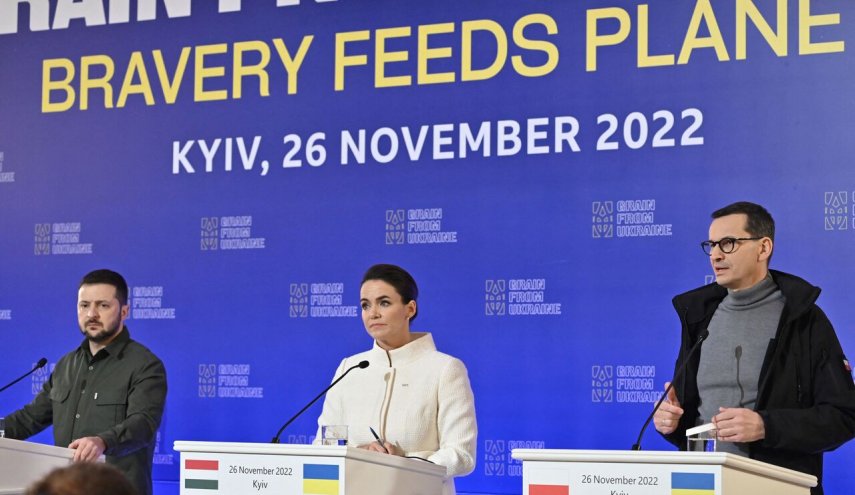 لهستان: روسیه به دنبال گسترش گرسنگی و مرگ در اوکراین است