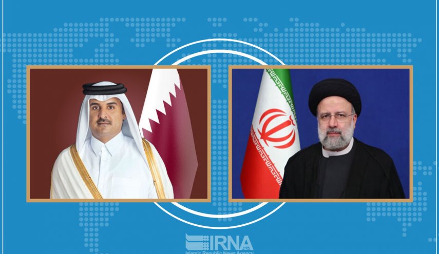 إيران وقطر تؤكدان على ضرورة تعزيز العلاقات الثنائية