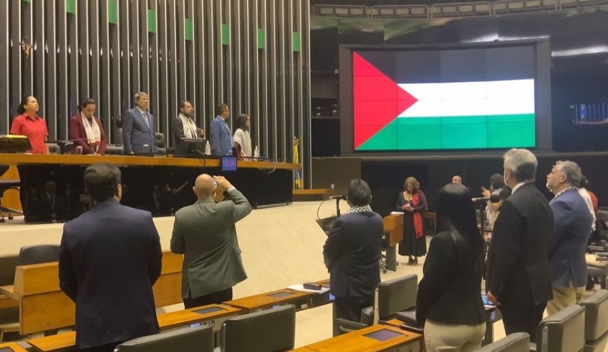 جلسة في برلمان البرازيل للتضامن مع فلسطين