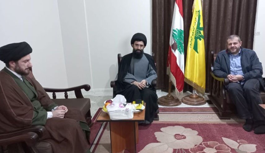 دیدار رایزن فرهنگی سفارت جمهوری اسلامی در لبنان با مسئولان حزب الله