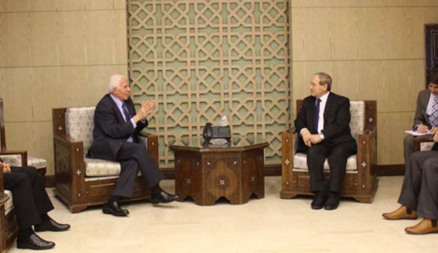 وزير خارجية السوري يؤكد مواصلة دعم بلاده للقضية الفلسطينية